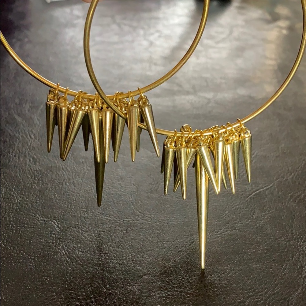 Spike Hoop earring - Picture 2 of 6